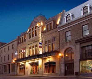 Exterior of Hotel Manoir Victoria